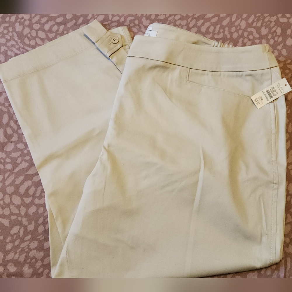 Talbots Light Khaki Heritage Pants